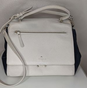 Kate Spade White & Black Hand Bag